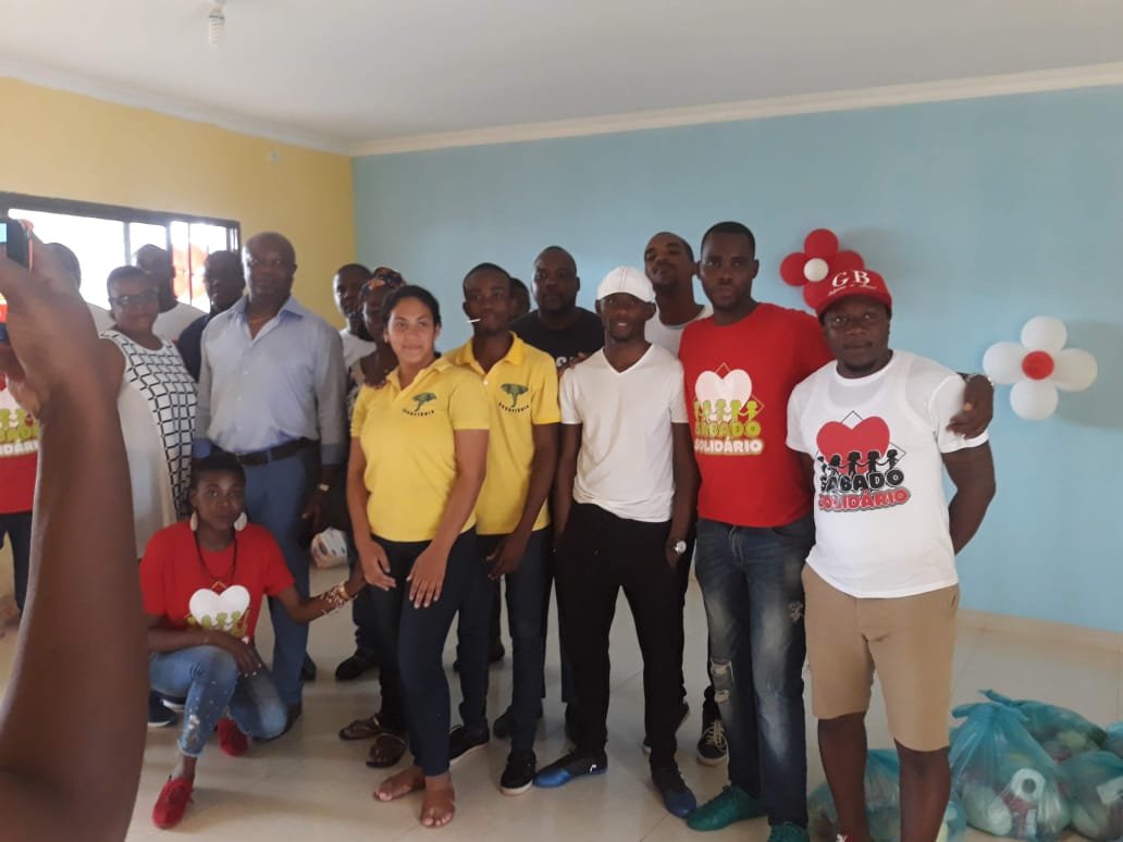 Visita ao Centro de Idosos e Crianças Portasoras de HIV